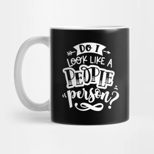 Do I look like a People Person - Anti-Social Butterfly collection for Introverts Mug